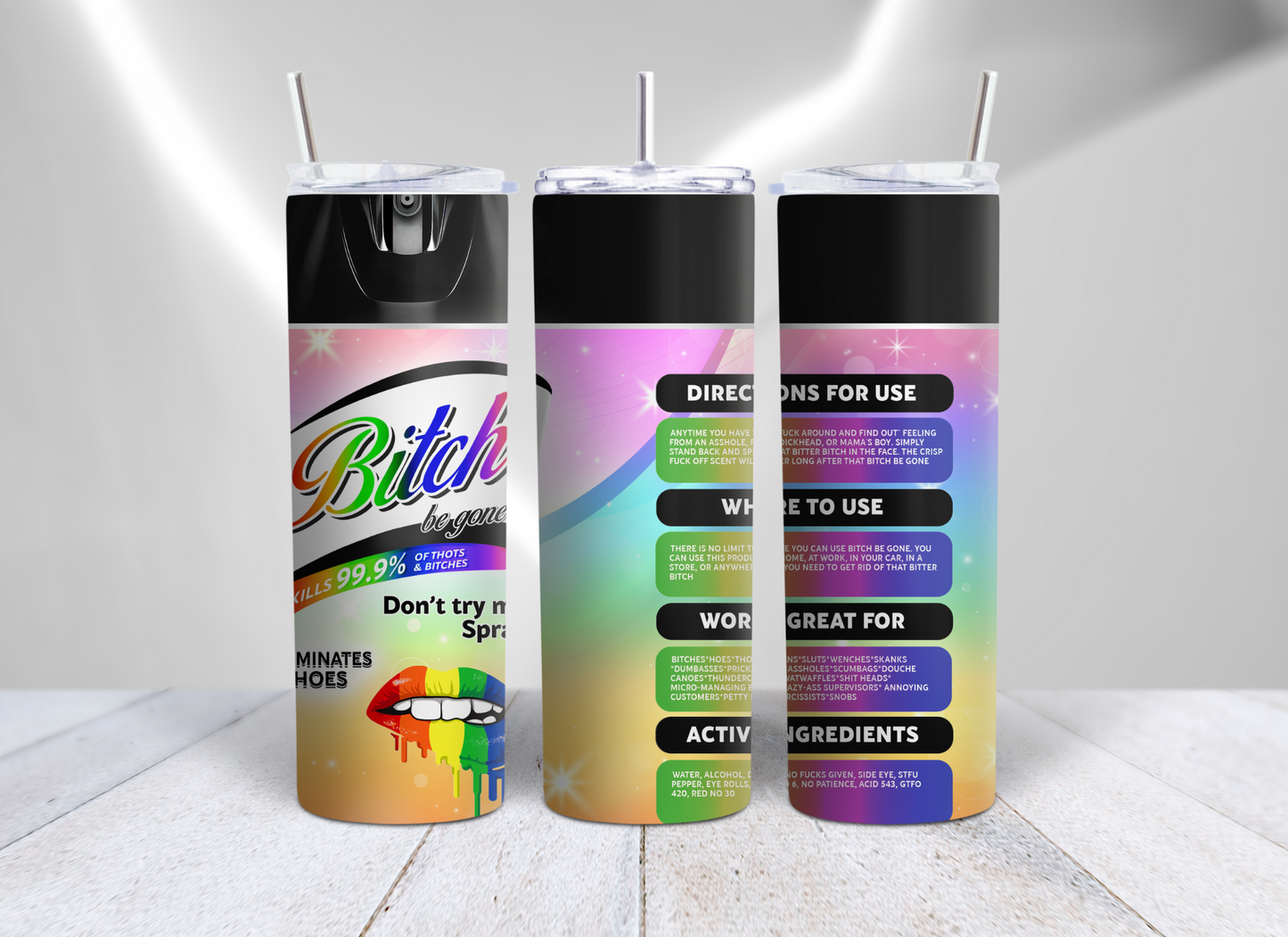 Bitch Be Gone Scents With Black Spray Nozzle