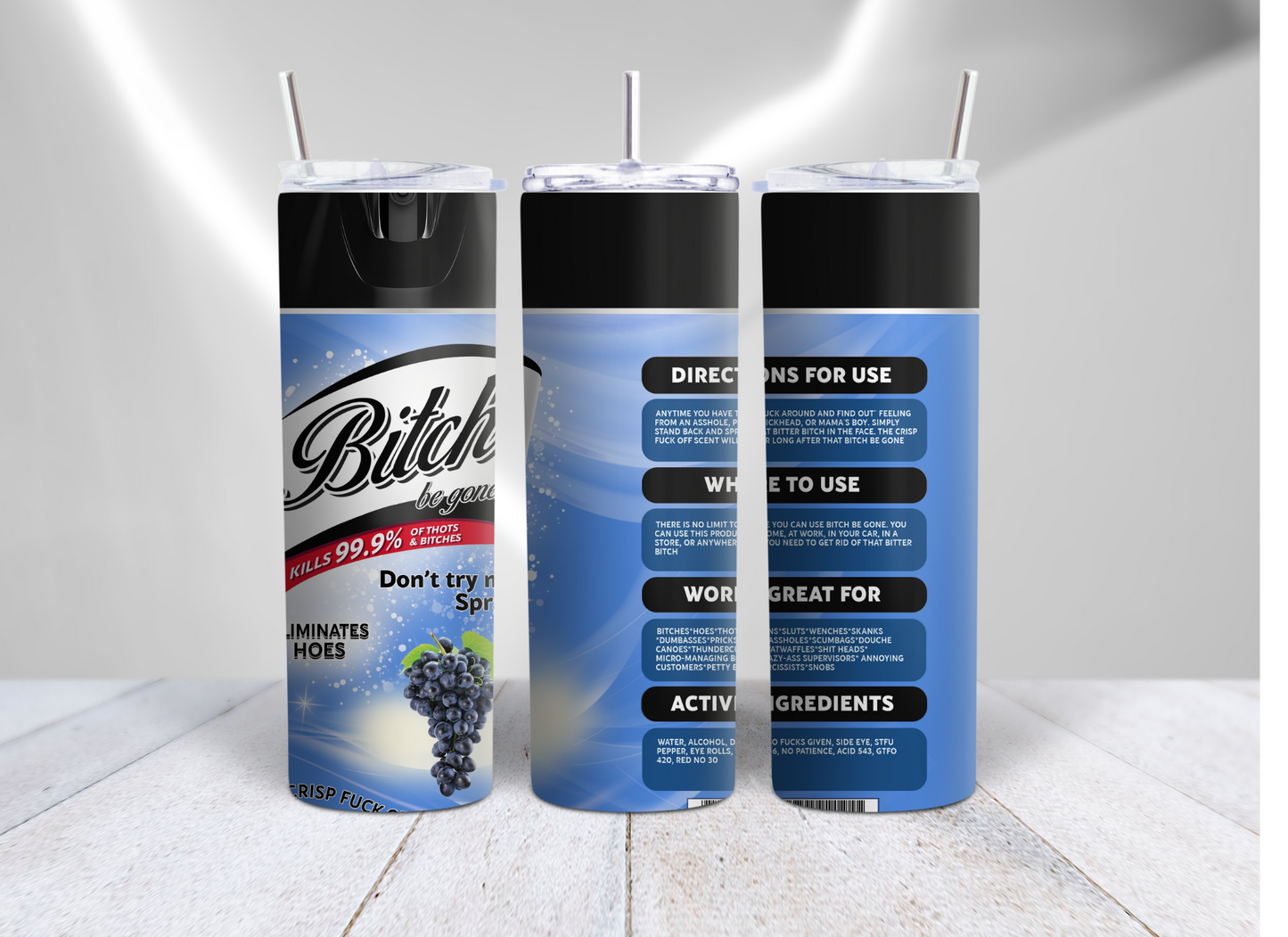 Bitch Be Gone Scents With Black Spray Nozzle